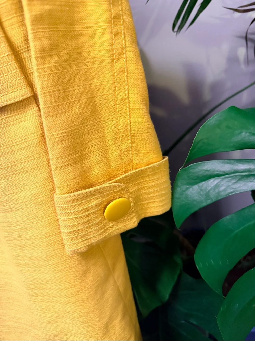 J. Crew Bright Yellow Double-Breasted Pea Coat - Picture 7 of 11